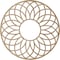 Ekena Millwork Cannes Wood Fretwork Pierced Ceiling Medallion, Red Oak, 34"OD x 11 5/8"ID x 3/8"T CMWP34X34X0375CNRO - alternate 2